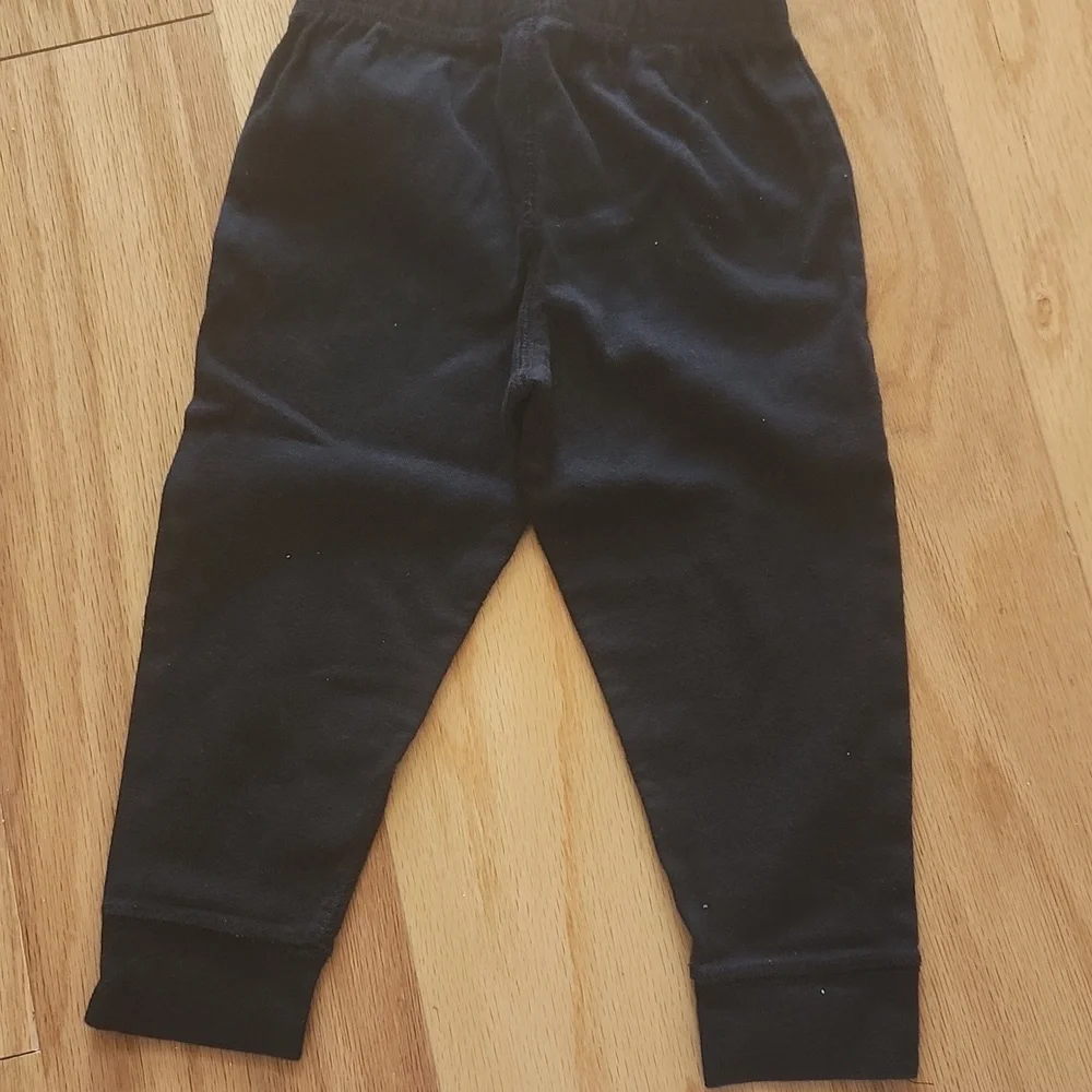 Set of 2 Carter's Pants 18 Months Grey and Black